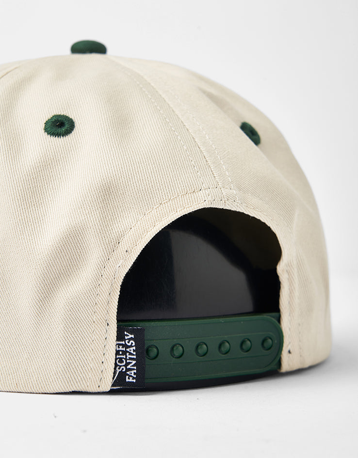 Sci-Fi Fantasy Transit Cap - Tan/Forest