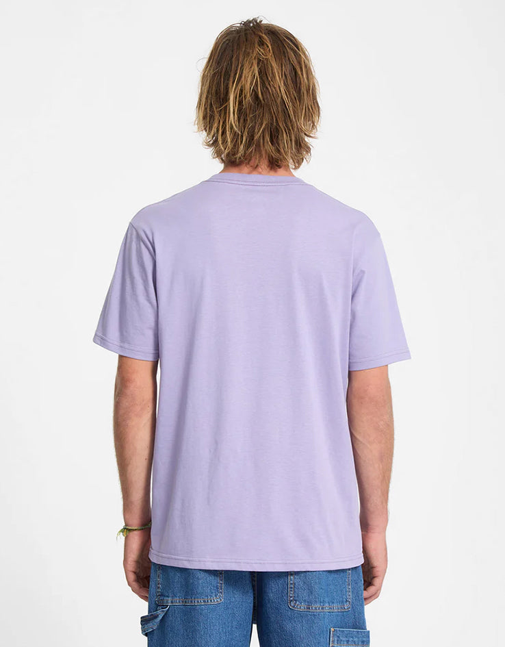 Volcom Stone Blanks T-Shirt - Purple Ash