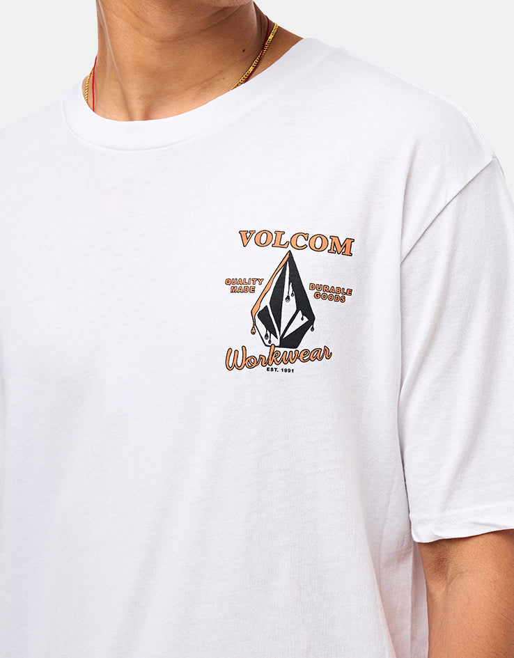 Volcom Enamel T-Shirt - White