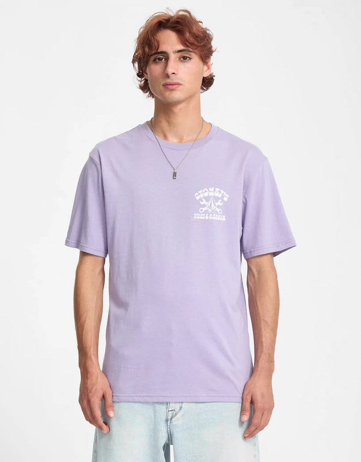 Volcom Stoneys T-Shirt - Purple Ash