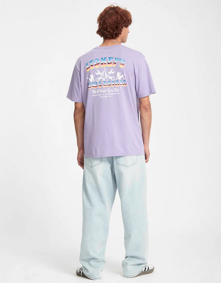 Volcom Stoneys T-Shirt - Purple Ash