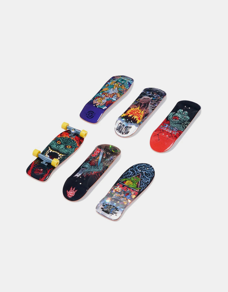 Tech Deck Santa Cruz Godzilla SK8Shop Fingerboard Bonus Pack - 8 Pack