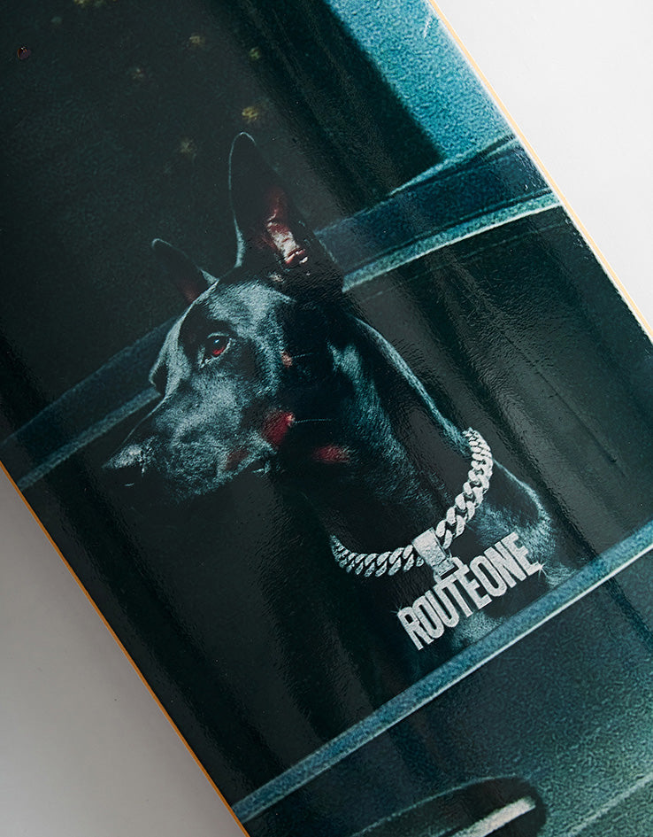 Route One Doberman Skateboard Deck - 8.5"