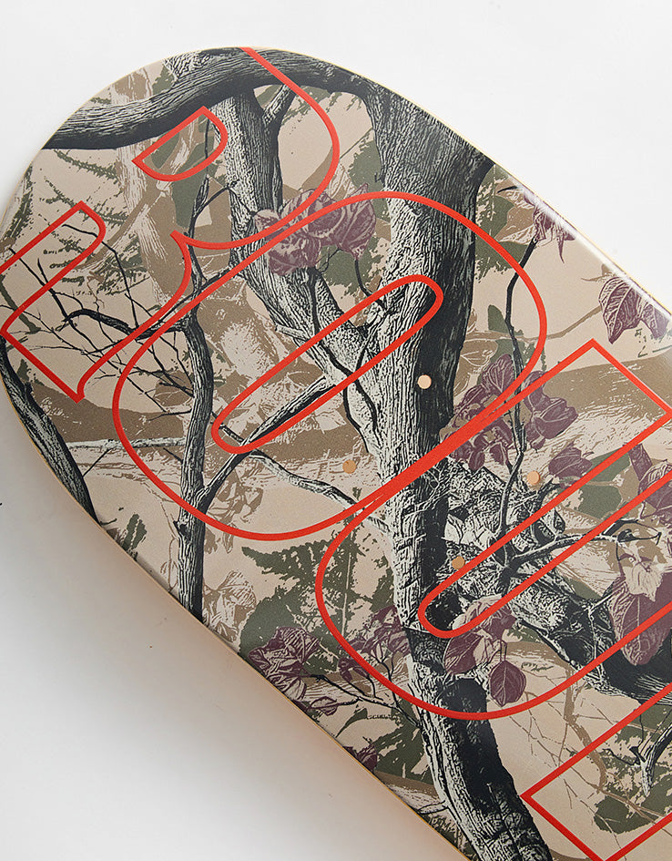 Route One Camo Beige Skateboard Deck - 8"