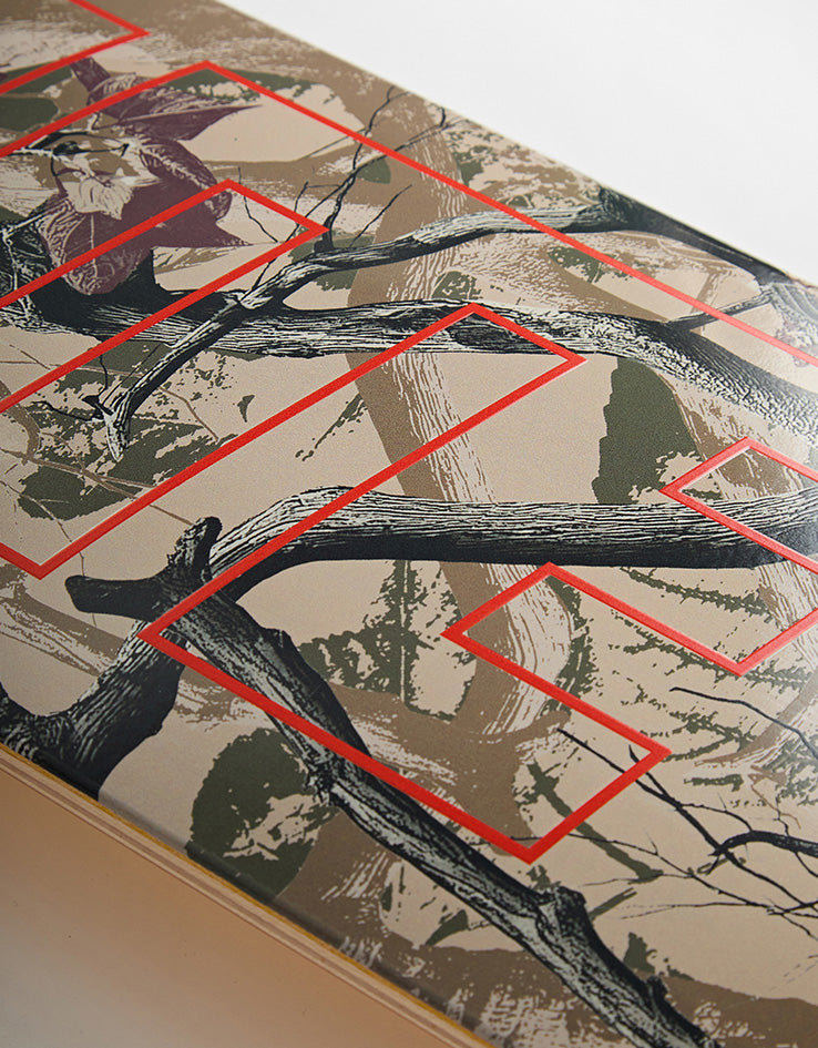 Route One Camo Beige Skateboard Deck - 8"