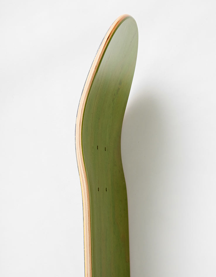 Route One Camo Green Skateboard Deck - 8.25"