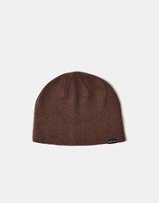 Route One Cuffless Beanie - Chocolate