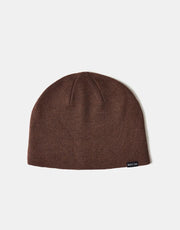 Route One Cuffless Beanie - Chocolate