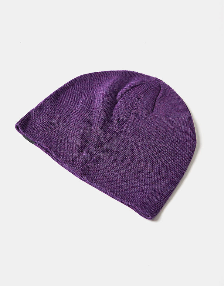 Route One Cuffless Beanie - Purple