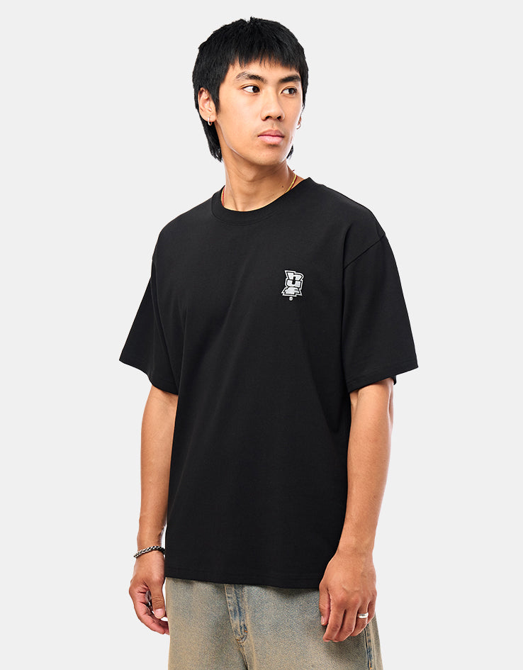 HUF Megablast Camo T-Shirt - Black