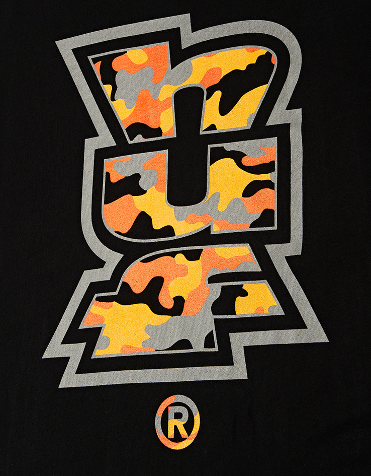 HUF Megablast Camo T-Shirt - Black