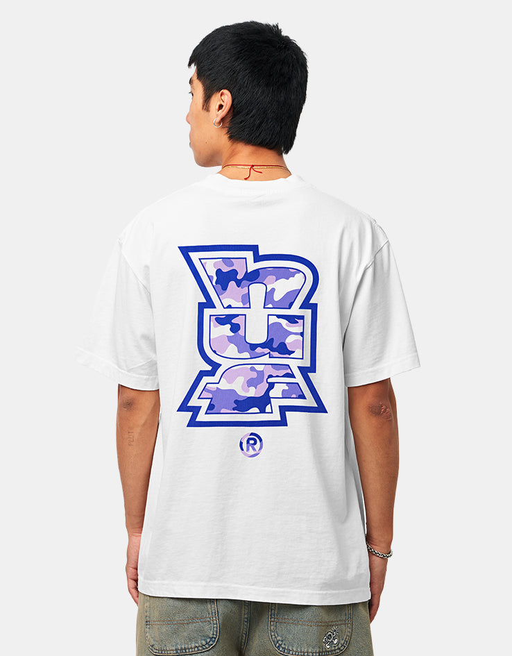 HUF Megablast Camo T-Shirt - White
