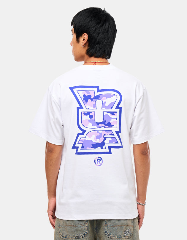 HUF Megablast Camo T-Shirt - White