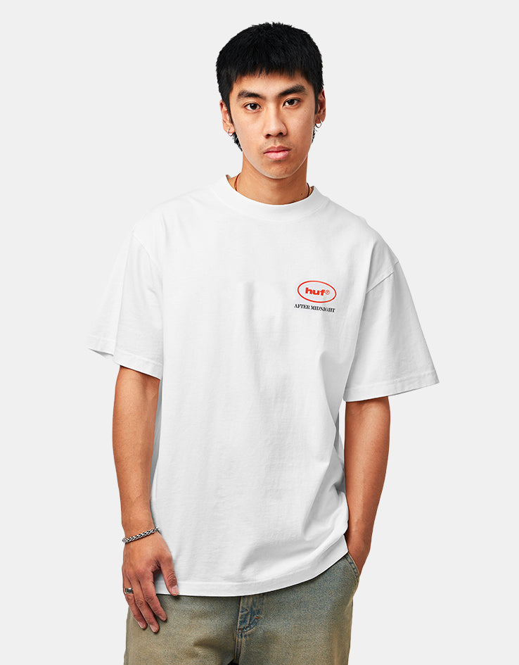 HUF After Midnight T-Shirt - White