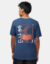 Route One Goraiko Organic T-Shirt - Deep Teal