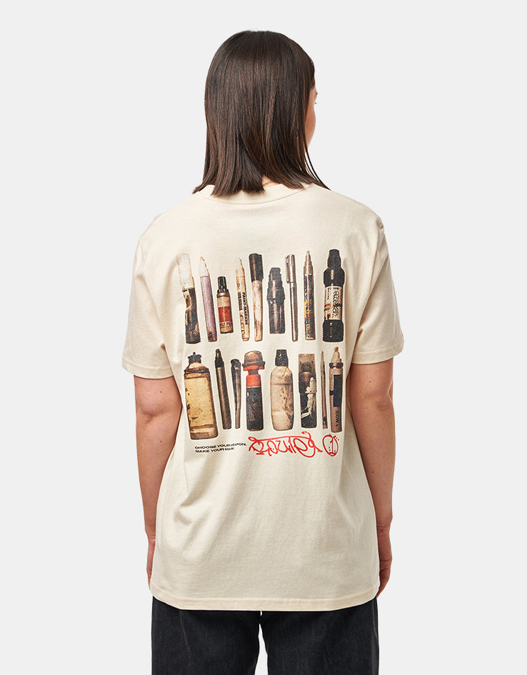 Route One Make Your Mark Organic T-Shirt - Natural