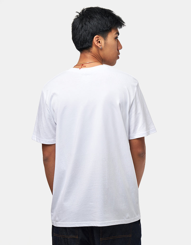 Route One Glizzy Organic T-Shirt - White