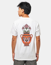 Route One Vase Organic T-Shirt - White