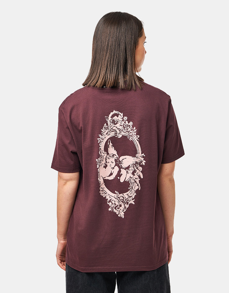 Route One Cherub Organic T-Shirt - Red Brown