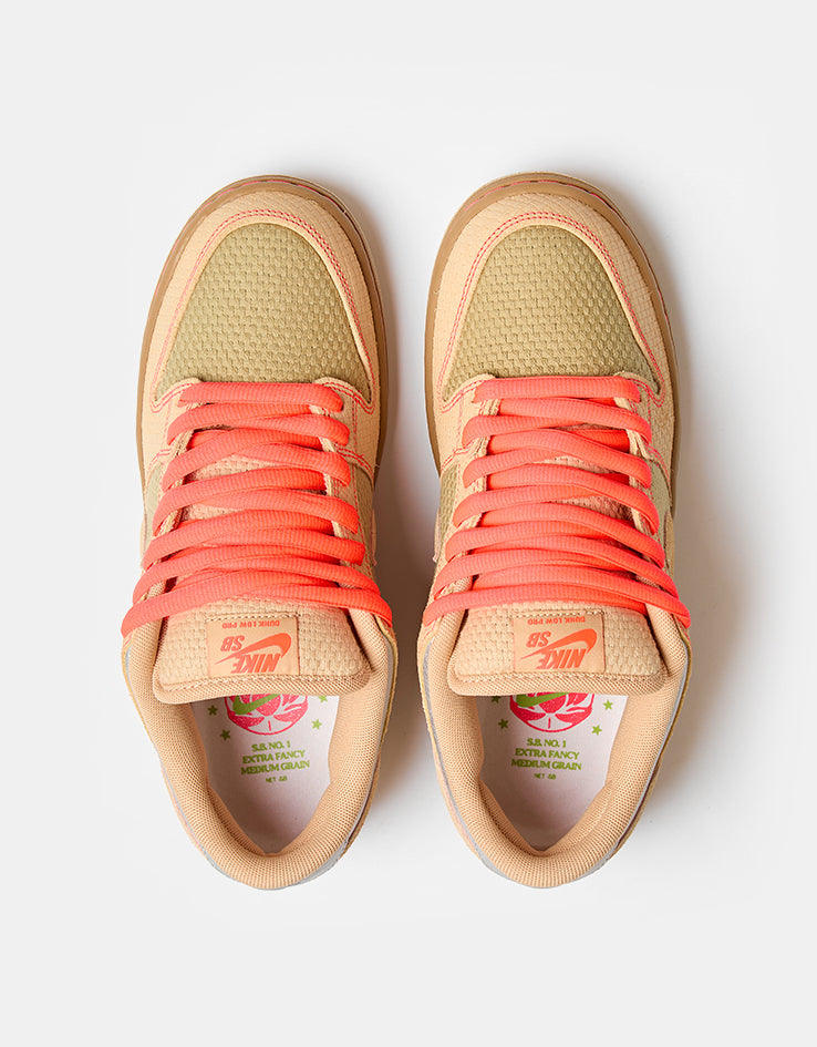 Nike SB 'Som Tum' Dunk Low Pro Skate Shoes - Canvas/Vachetta Tan-Parachute Beige
