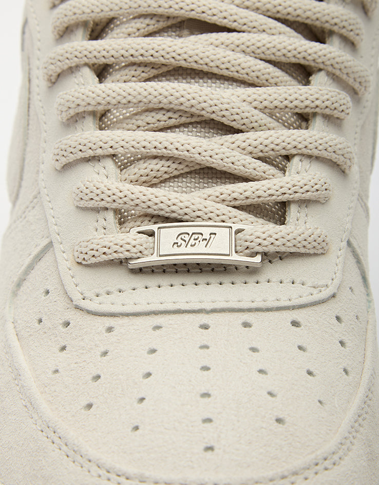 Nike SB Air Force 1  Skate Shoes - Lt Orewood Brn/Lt Orewood Brn-White