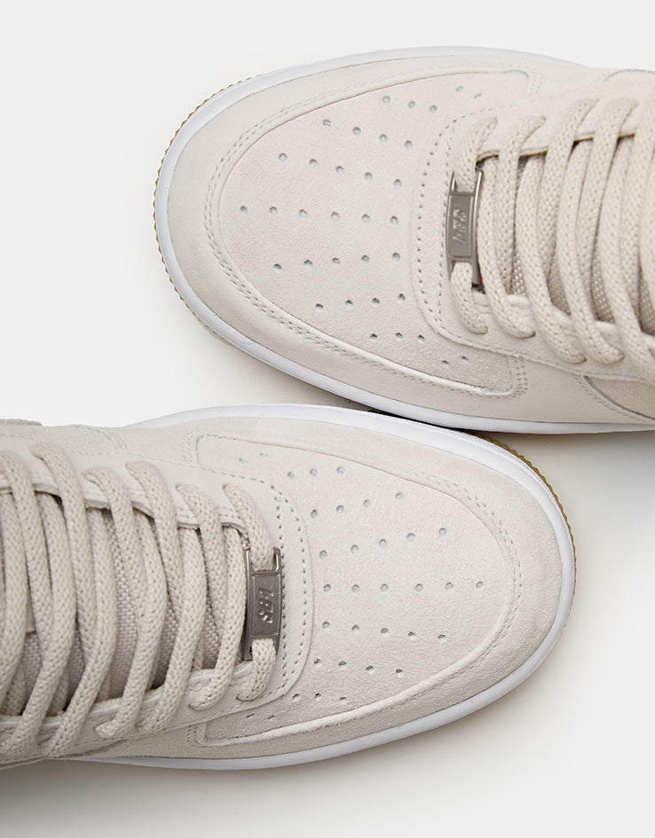 Nike SB Air Force 1  Skate Shoes - Lt Orewood Brn/Lt Orewood Brn-White