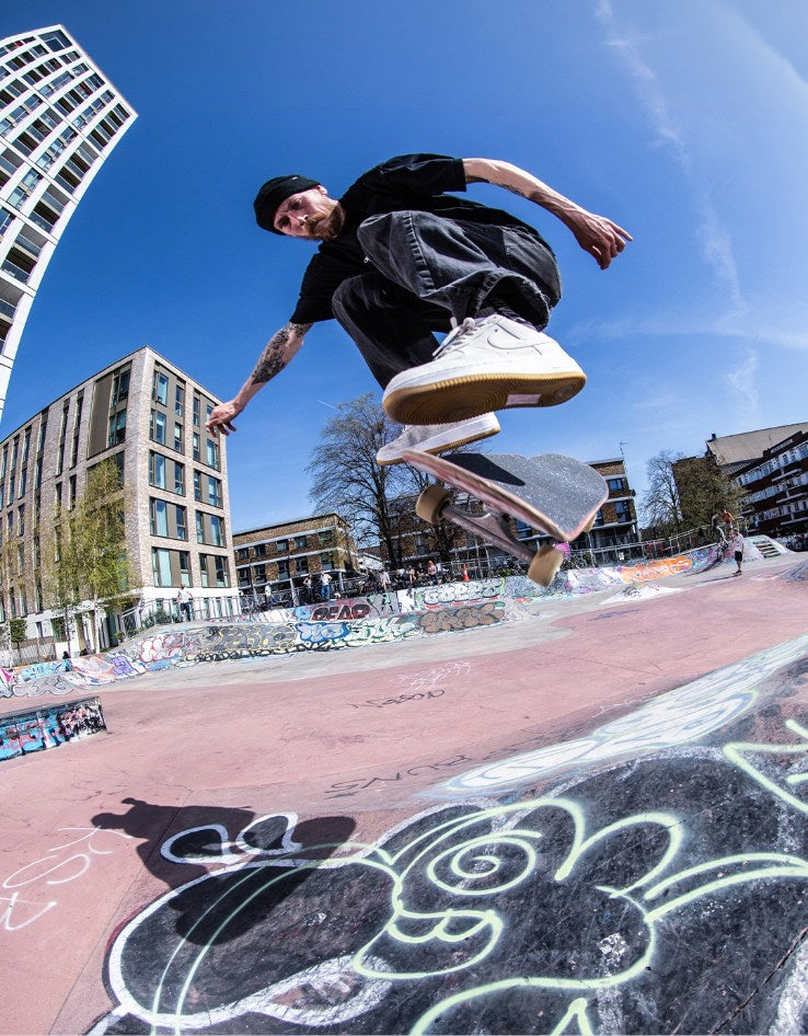 Nike SB Air Force 1  Skate Shoes - Lt Orewood Brn/Lt Orewood Brn-White