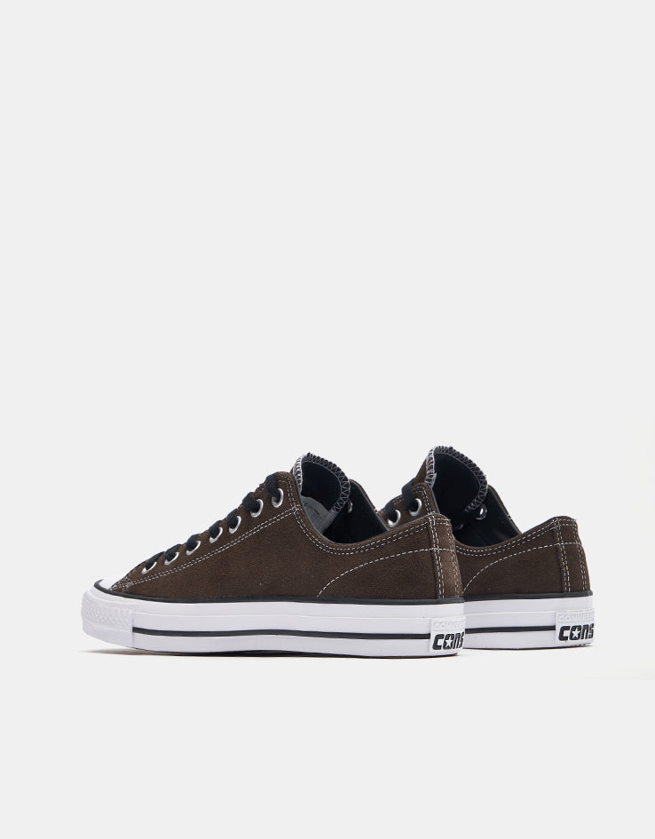 Converse CTAS Pro Suede Ox Skate Shoes - Fresh Brew/Black/White