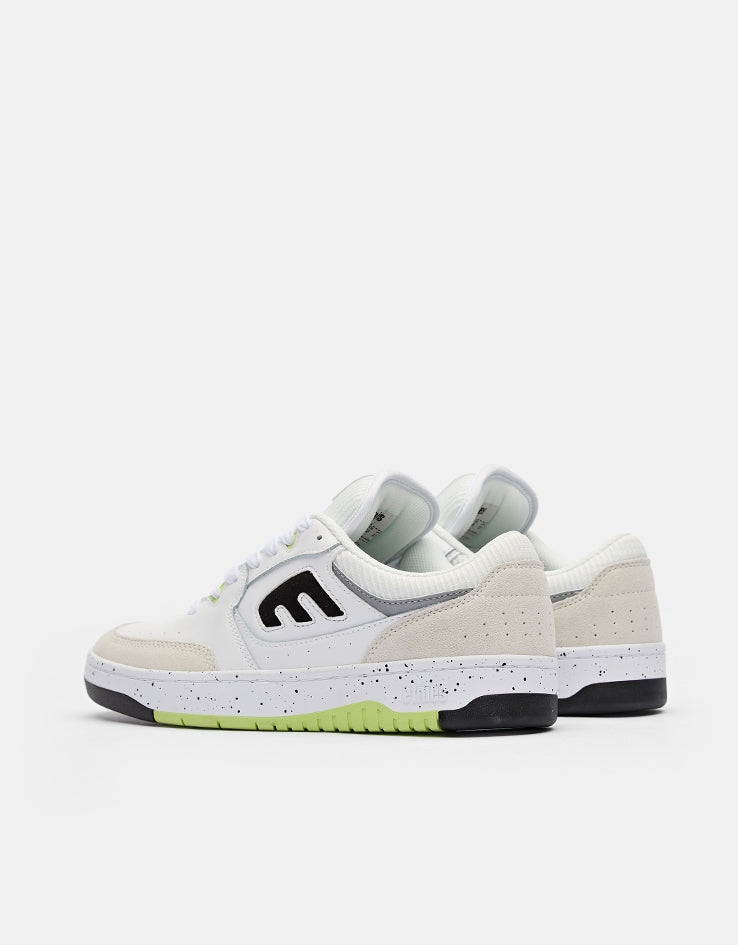etnies Loot Skate Shoes - White/Black/Green