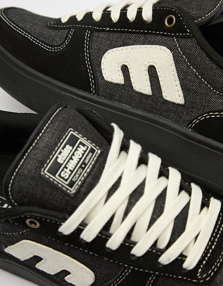 etnies x Shimon Emerson Skate Shoes - Black