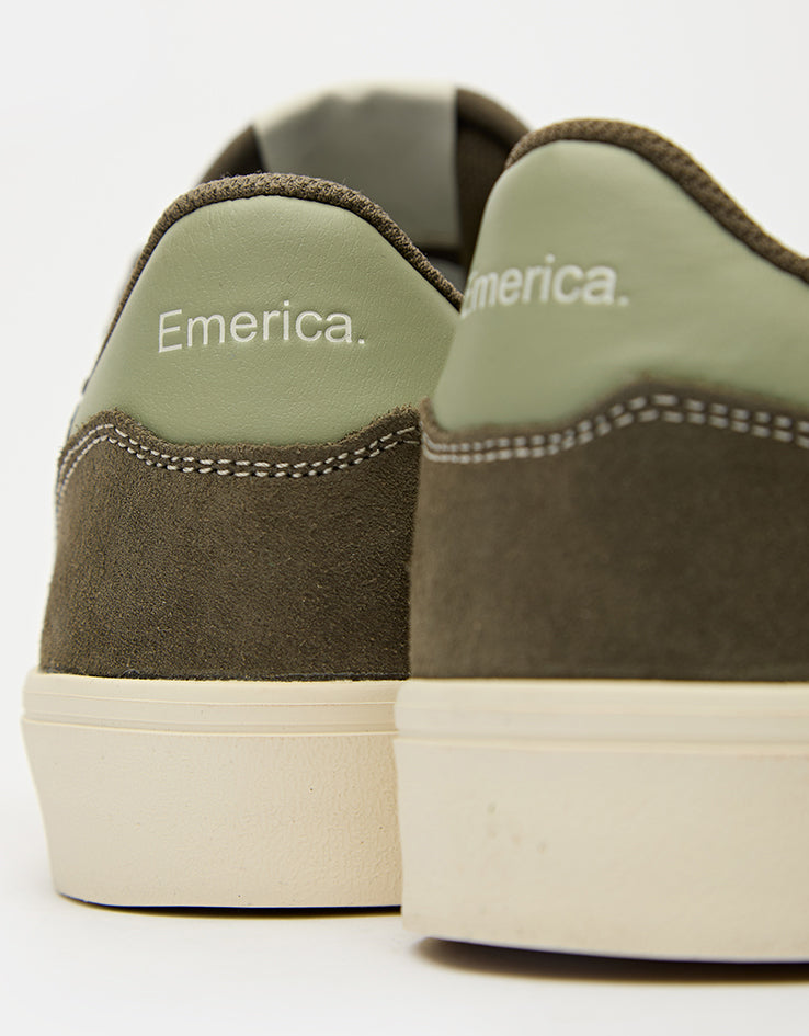 Emerica Moca Skate Shoes - Clove