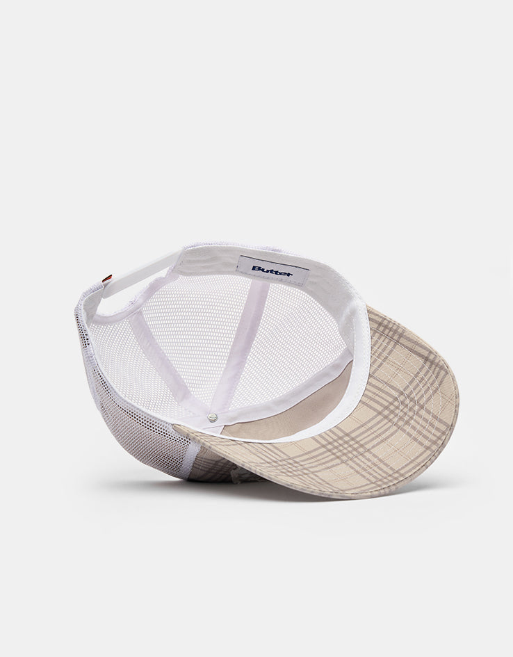 Butter Goods Drummer Trucker Cap - Plaid