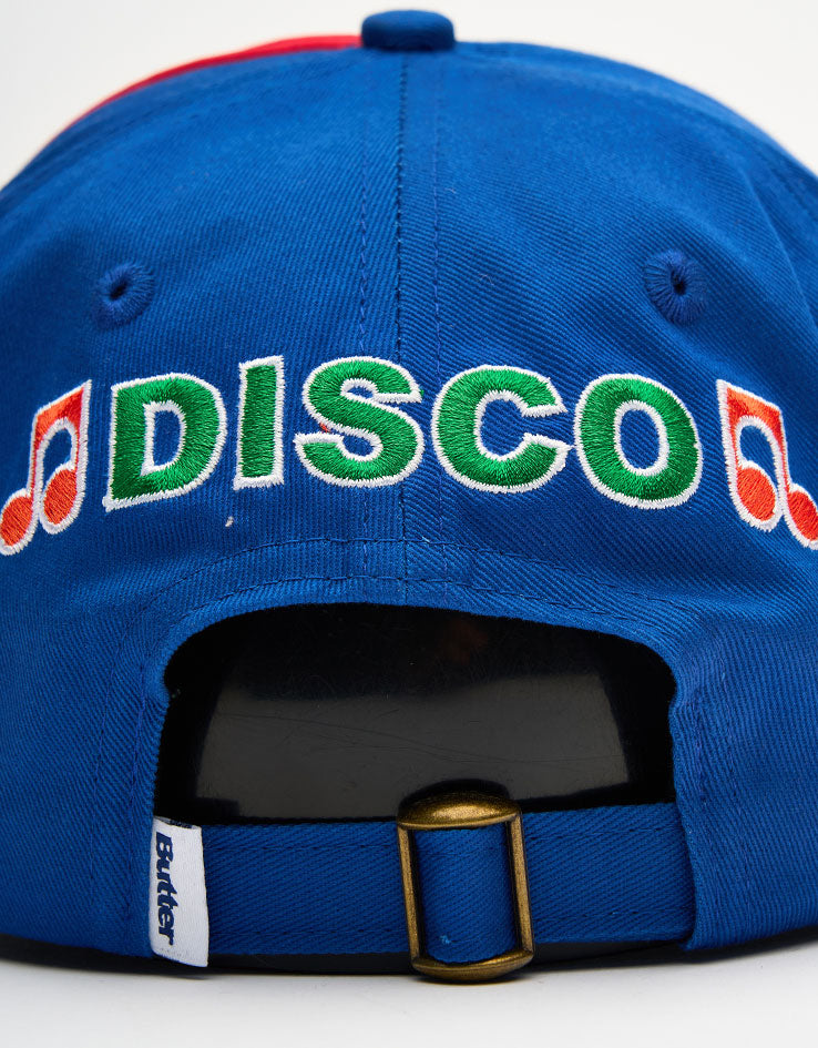 Butter Goods Italo 6 Panel Cap - Blue