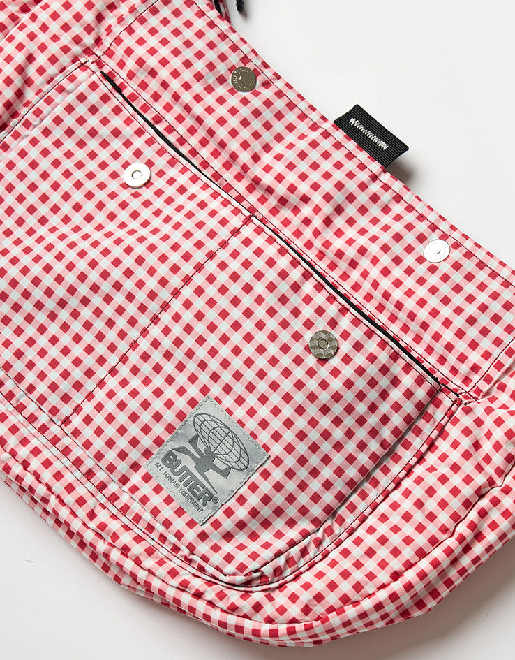 Butter Goods Crossbody Bag - Red Gingham