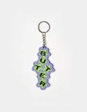 Butter Goods Stars Key Chain - Green/Blue