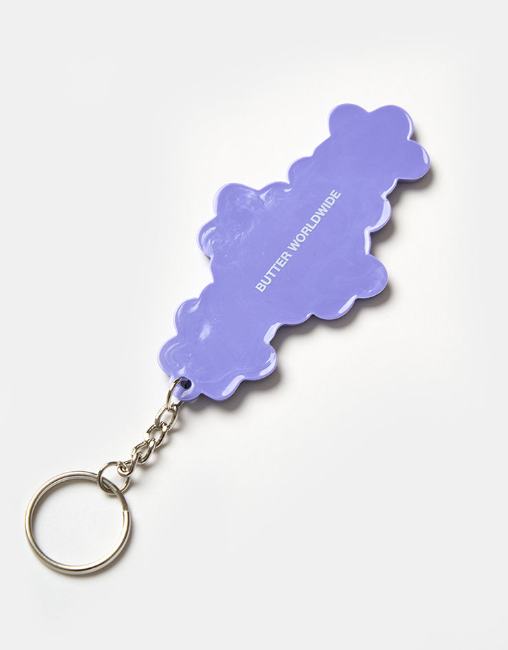 Butter Goods Stars Key Chain - Green/Blue