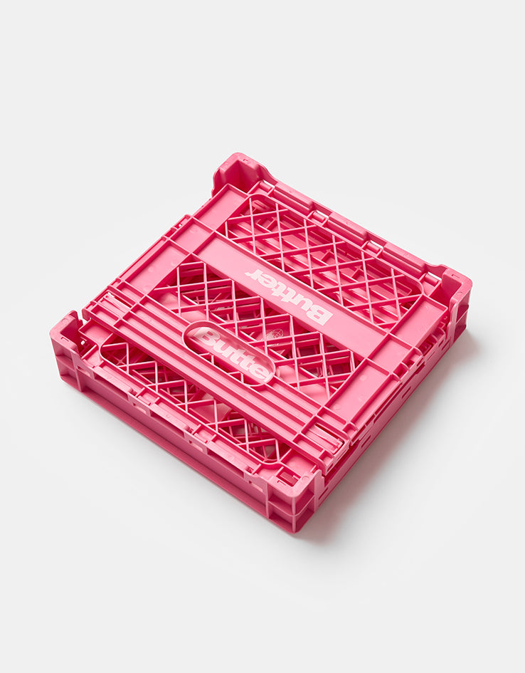 Butter Goods Collapsible Record Crate - Pink – Route One