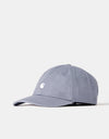 Carhartt WIP Madison Logo Cap - Shady Blue/White
