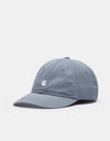 Carhartt WIP Madison Logo Cap - Shady Blue/White