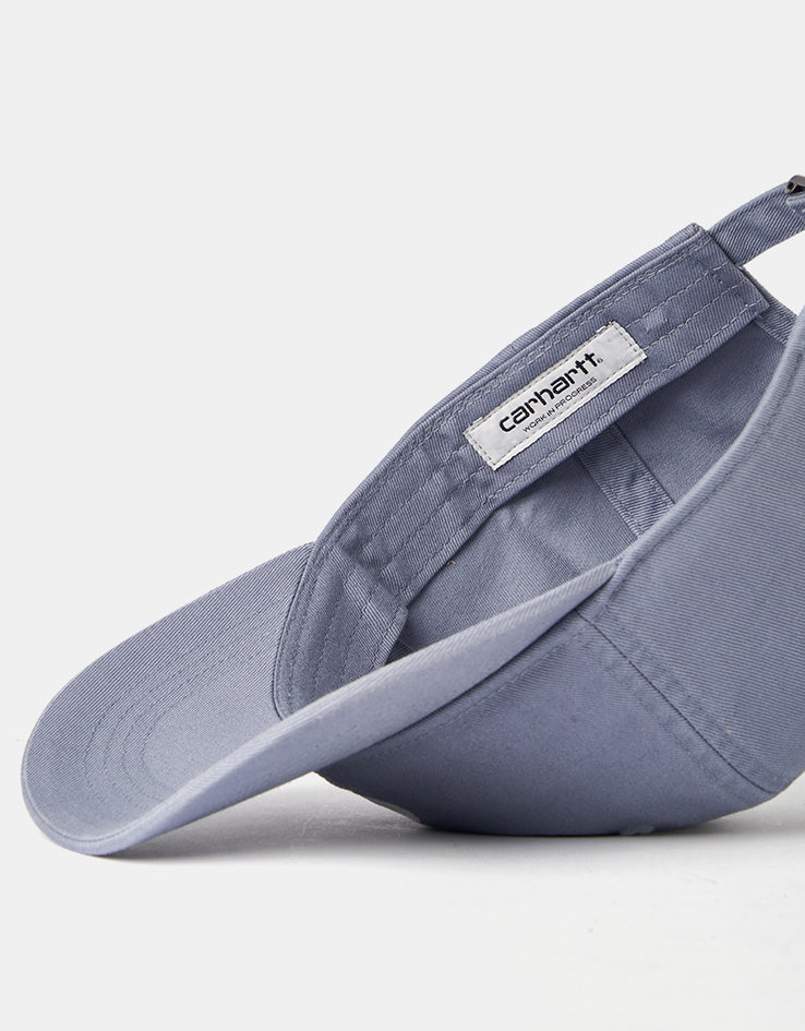 Carhartt WIP Madison Logo Cap - Shady Blue/White