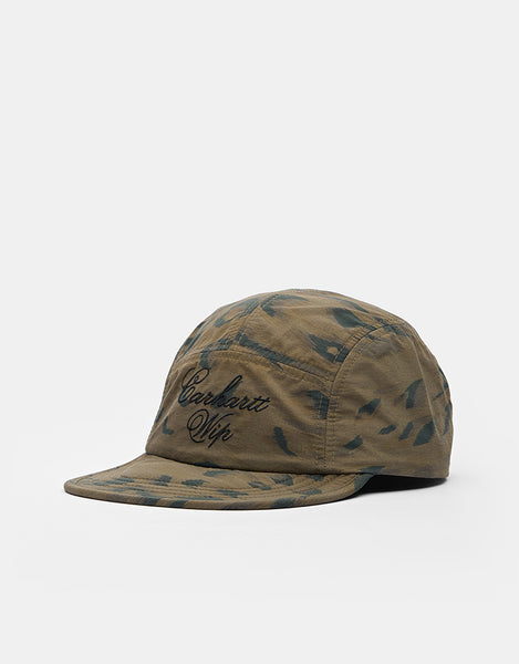 Carhartt WIP Travon Cap - Duck Feather Print/Cypress/Black – Route One