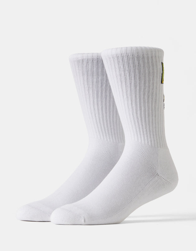 Carhartt WIP Pinball Crew Socks - White