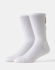 Carhartt WIP Pinball Crew Socks - White