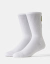Carhartt WIP Pinball Crew Socks - White
