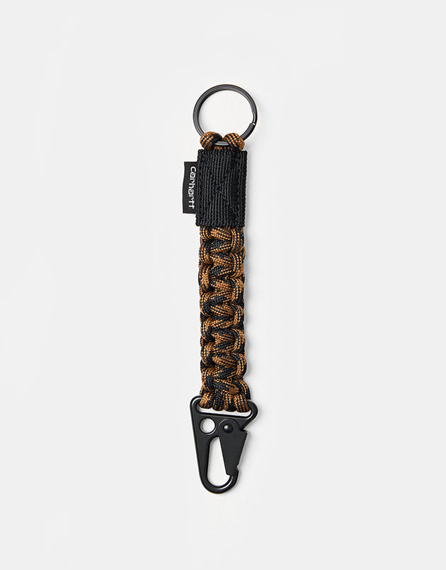 Carhartt WIP Rope Keyholder - Hamilton Brown/Black
