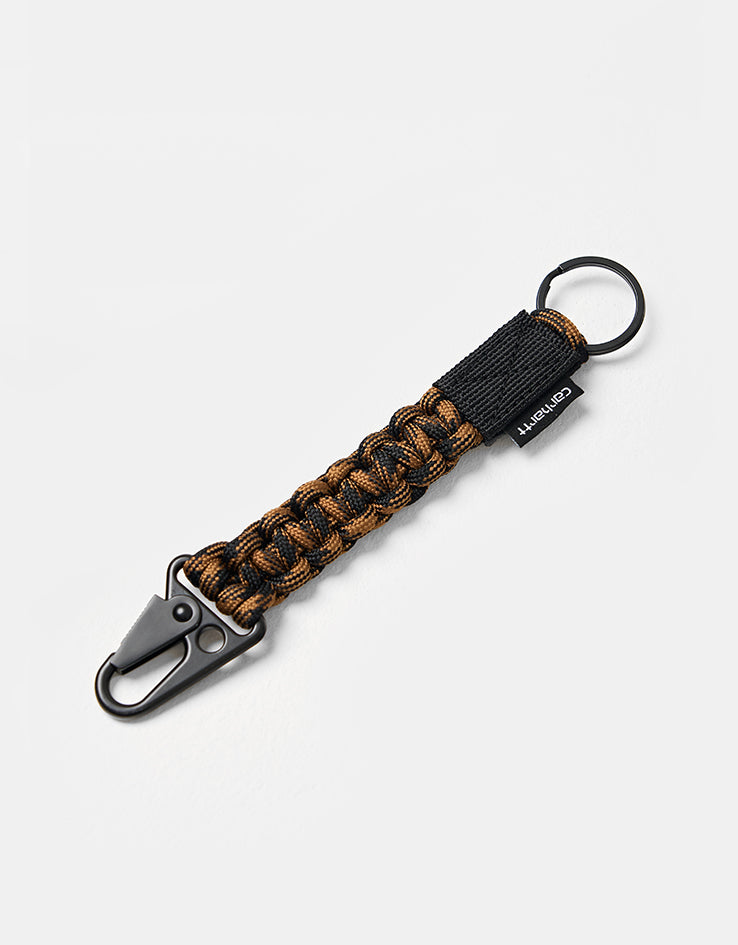 Carhartt WIP Rope Keyholder - Hamilton Brown/Black