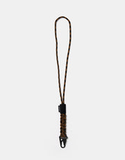Carhartt WIP Rope Keychain - Hamilton Brown/Black