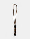 Carhartt WIP Rope Keychain - Hamilton Brown/Black