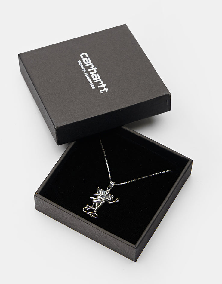 Carhartt WIP Playing Cards Pendant - Silver