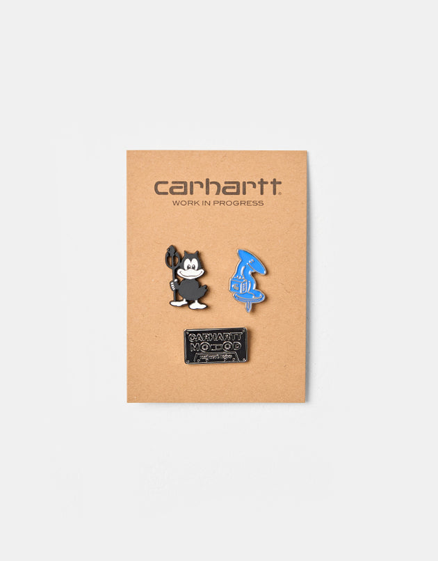 Carhartt WIP Bumper Pin Set - Multicolor